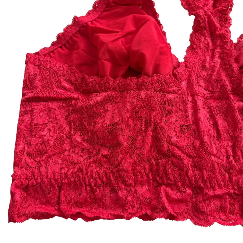 NEW COSABELLA never say never extended racie racerback bralette mystic red 3X - Picture 13 of 14